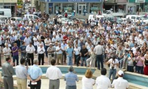 Aliağa’dan İsrail’e protesto