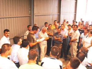 Sendikamız üyesi 160 işçi işsiz kaldı