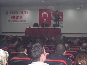 Şubemiz İş-Ekmek-Vatan Kurultayı’nda