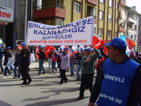 Gebze’de 1 Mayıs