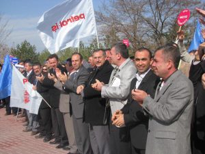 TPAO’da TİS’e yönelik uyarı eylemi