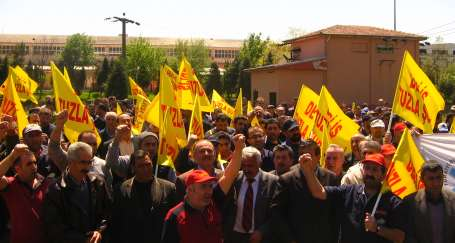 Deri işçileri Türk-İş’in tutumunu eleştirdi