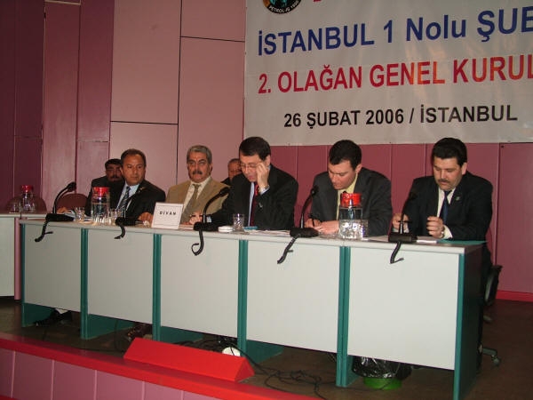 İstanbul 1 Nolu Şube genel kurulu yapıldı
