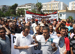Liman işçilerinin direnişi 49’uncu gününde