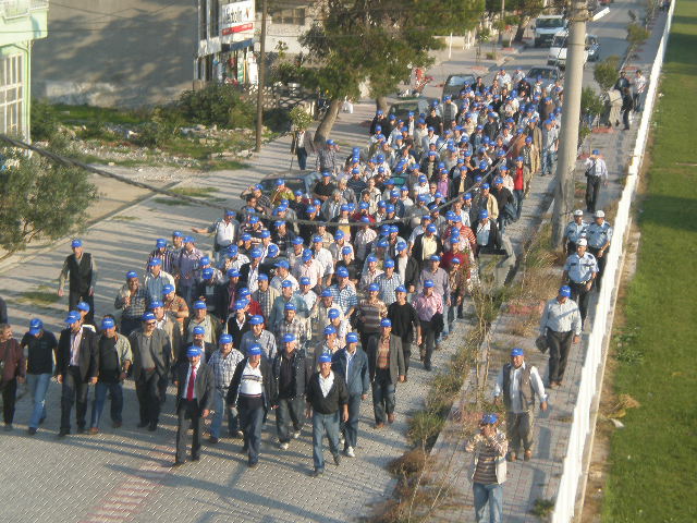 Bandırma Bor ve Asit Fabrikası’nda taşeron eylemi