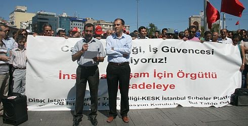 Aliağa’dan İsrail’e protesto