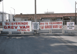 ICEM’den Kıbrıs petrol işçilerinin grevine destek