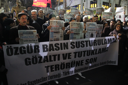‘Susturamazsınız!’