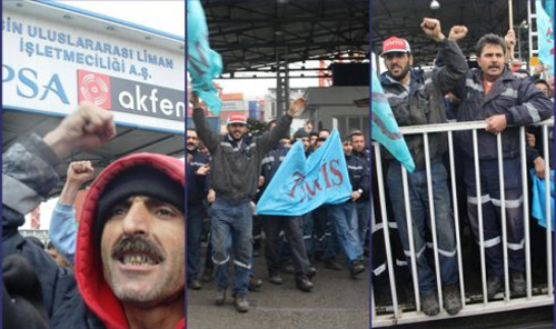 Mersin Limanı eylem alanı