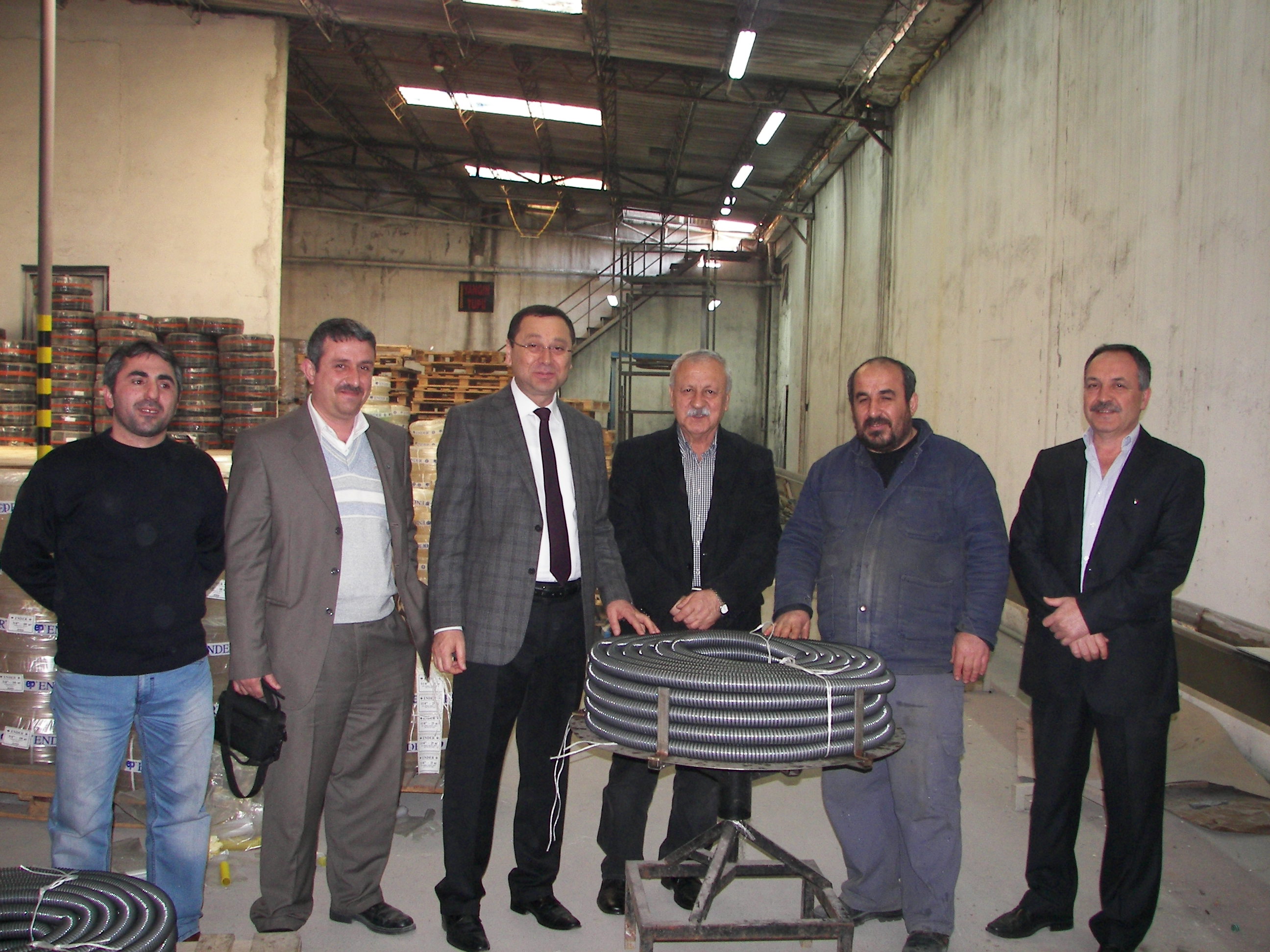 Ender Plastik işyerine ziyaret