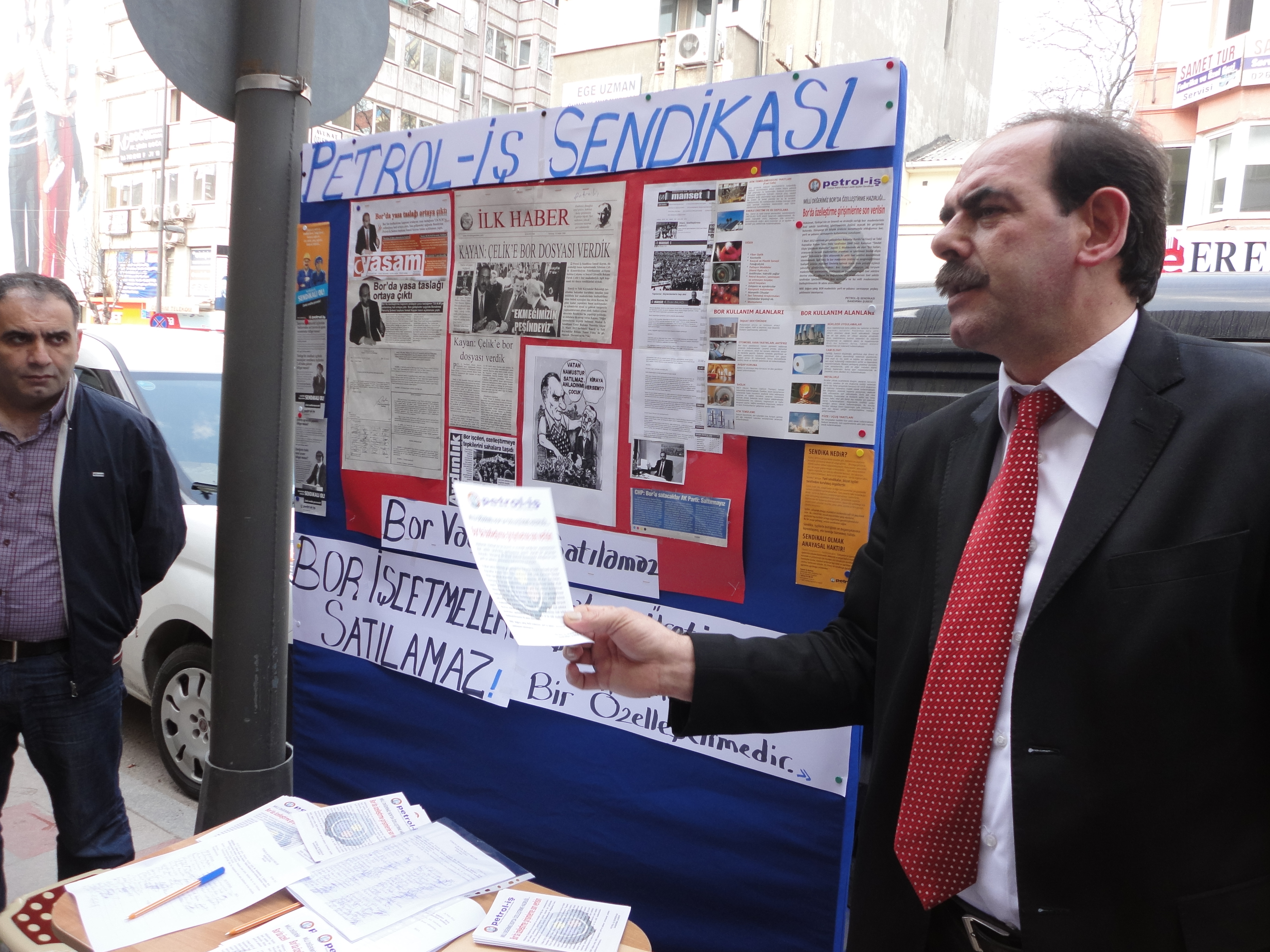 Bandırma Meydanı’nda stand açıldı