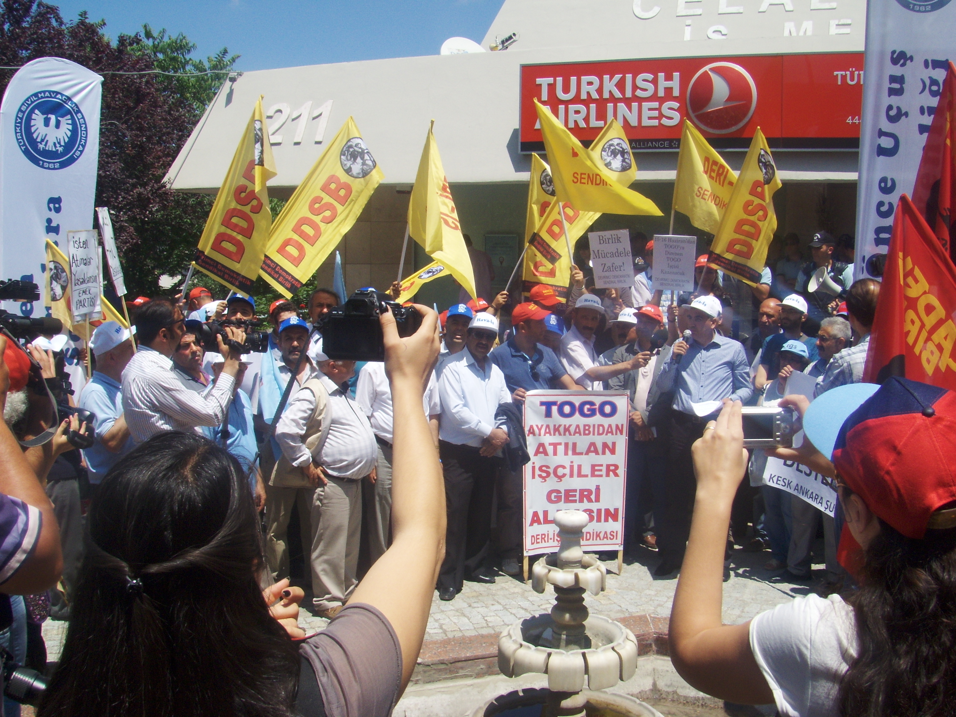 Ankara Şubemiz THY eyleminde