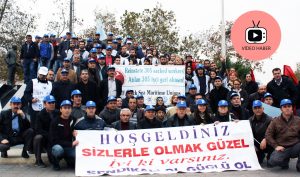 Petrol-İş  THY direnişçileriyle  dayanışmadaydı
