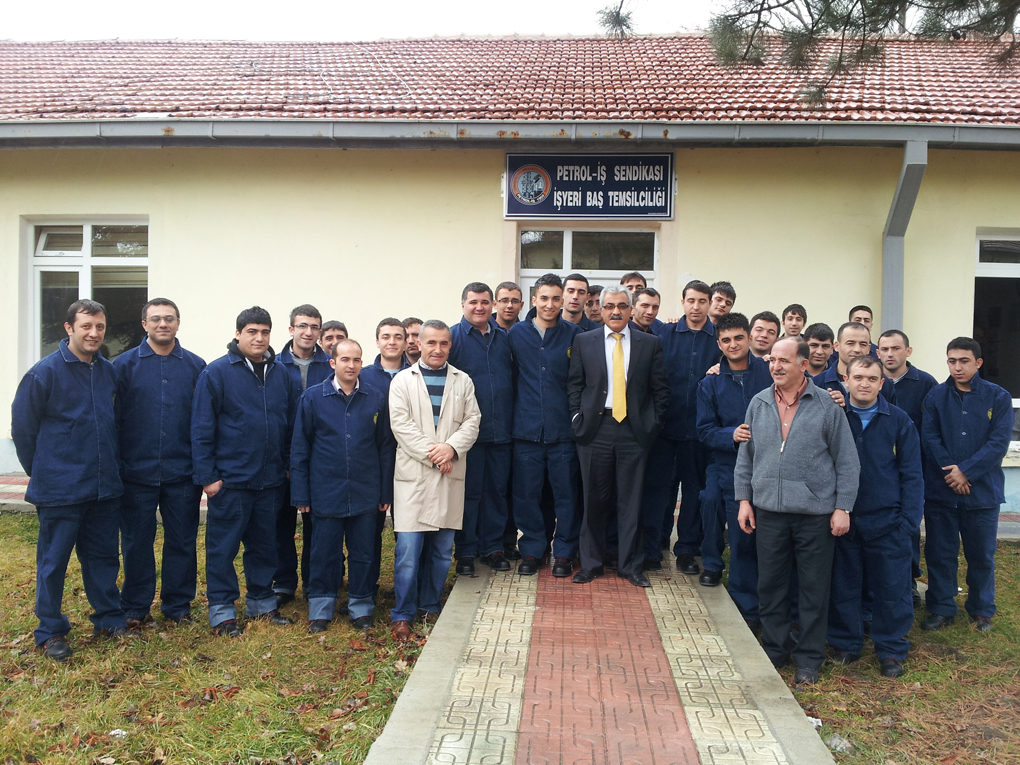MKE Barutsan Roket ve Patlayıcı Fabrikası’nda Yeni İşe Başlayan Üyelerimizi Ziyaret