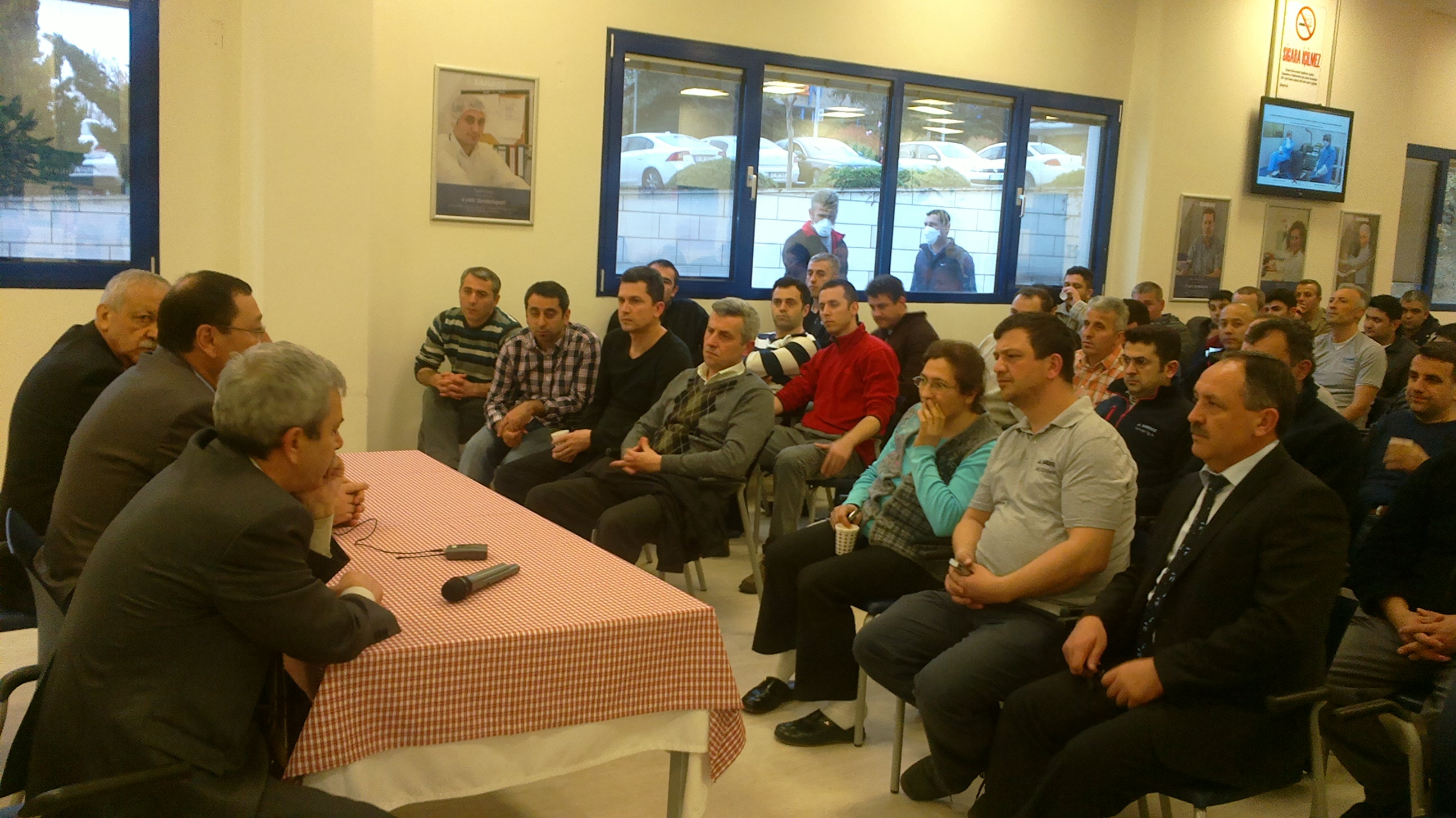 Merkez Yöneticilerimiz Sandoz İşyerlerini Ziyaret Etti