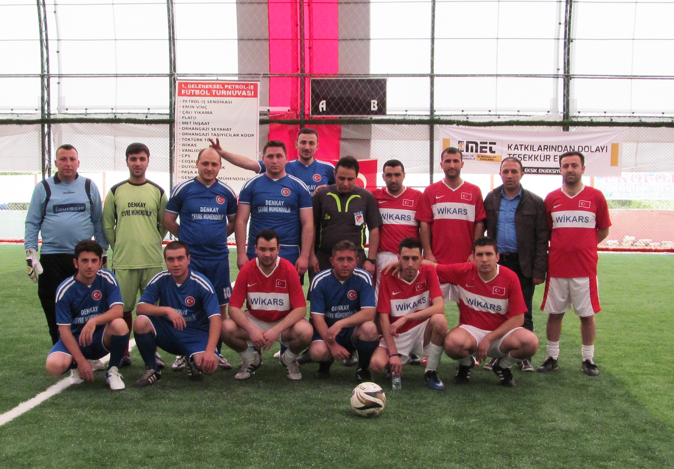 Bursa Şubemiz Futbol Turnuvası Açılışında