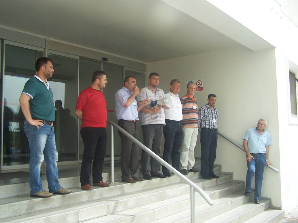 Trakya Şube Başkanı Turgut Düşova: Gerekirse grev de yaparız