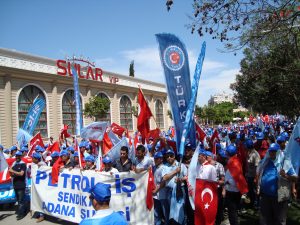 ADANA ŞUBEMİZ 1 MAYIS’TA ALANLARDAYDI