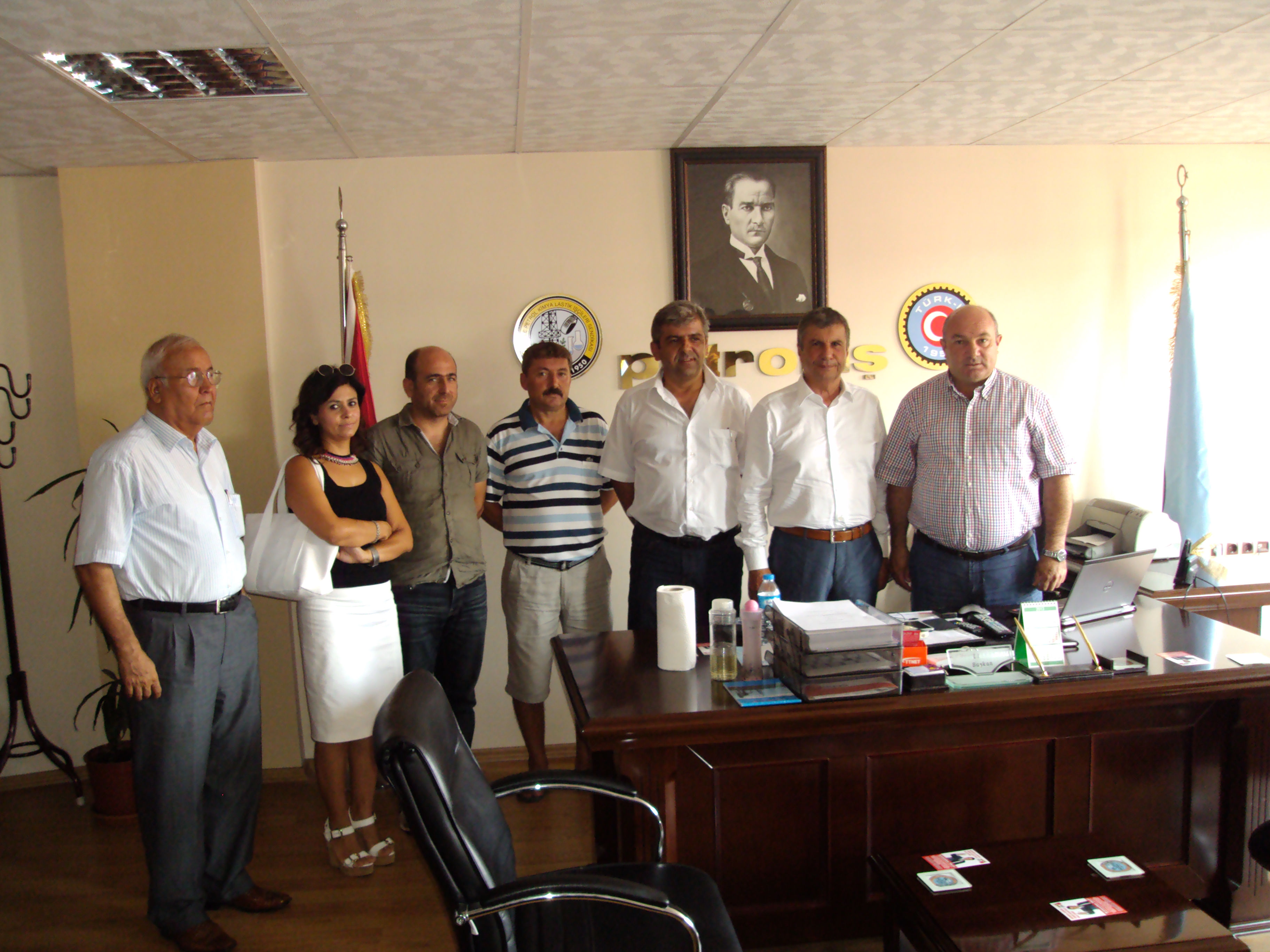 Mersin Şubemize Eski Kültür Bakanı İstemihan Talay’dan Ziyaret