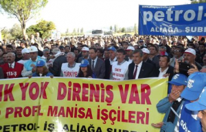 YATAĞAN DİRENİŞİNE SGBP’den DESTEK