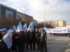 Bandırma şube ‘Teröre Lanet’ mitinginde