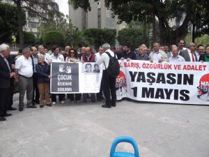 Adana’da 1 Mayıs’a Çağrı Standı