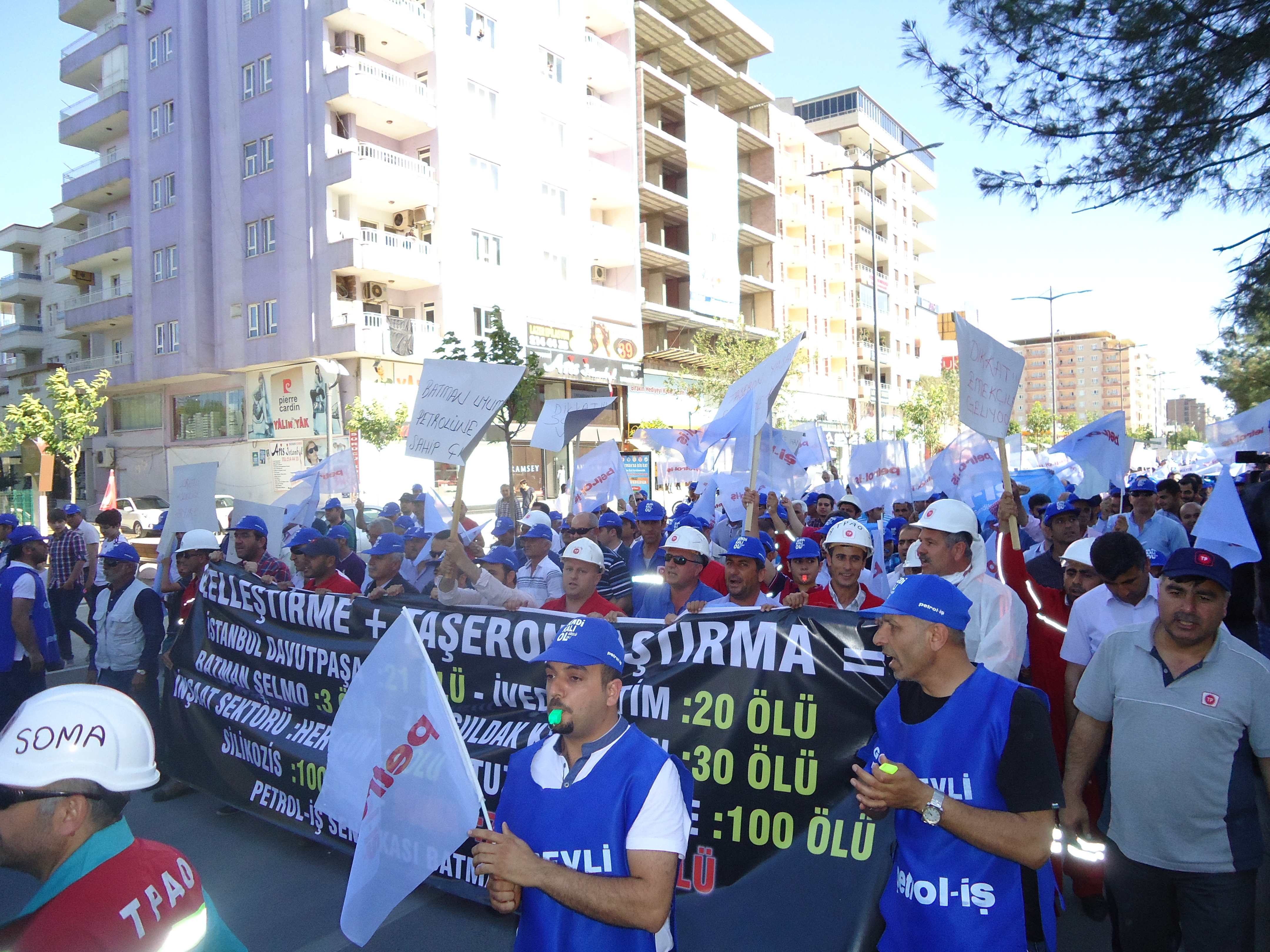 TPAO’ya sahip çıkıp, Soma’daki cinayeti kınıyoruz