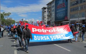 Bursa Şubemiz 1 Mayıs’ı Kadıköy’de kutladı