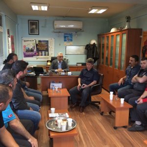 Gebze’de Fabrikalar Soma için Durdu
