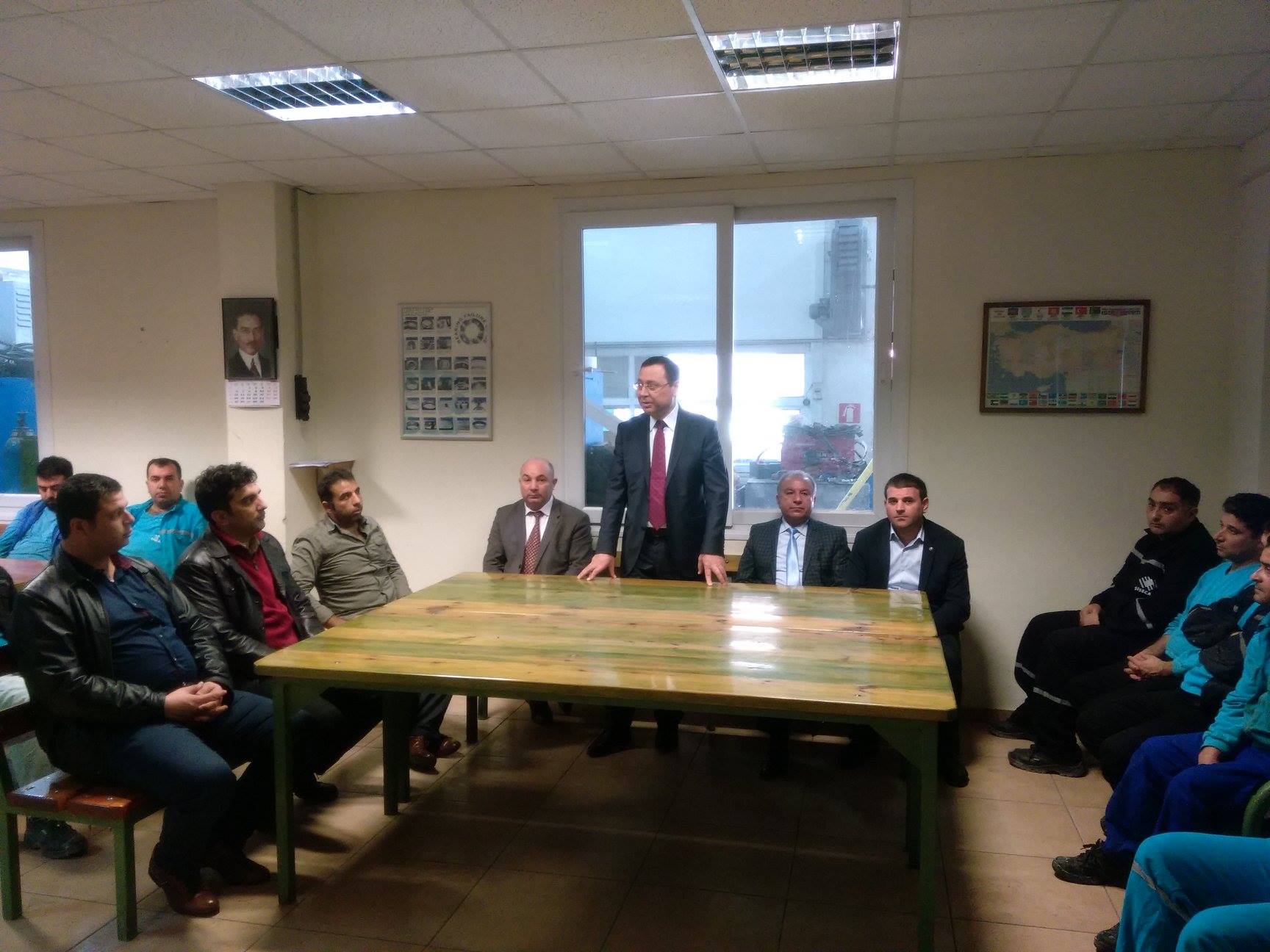 Öztaşkın ve Kabaca Mersin Şube’ye Bağlı İşyerlerini Ziyaret Etti