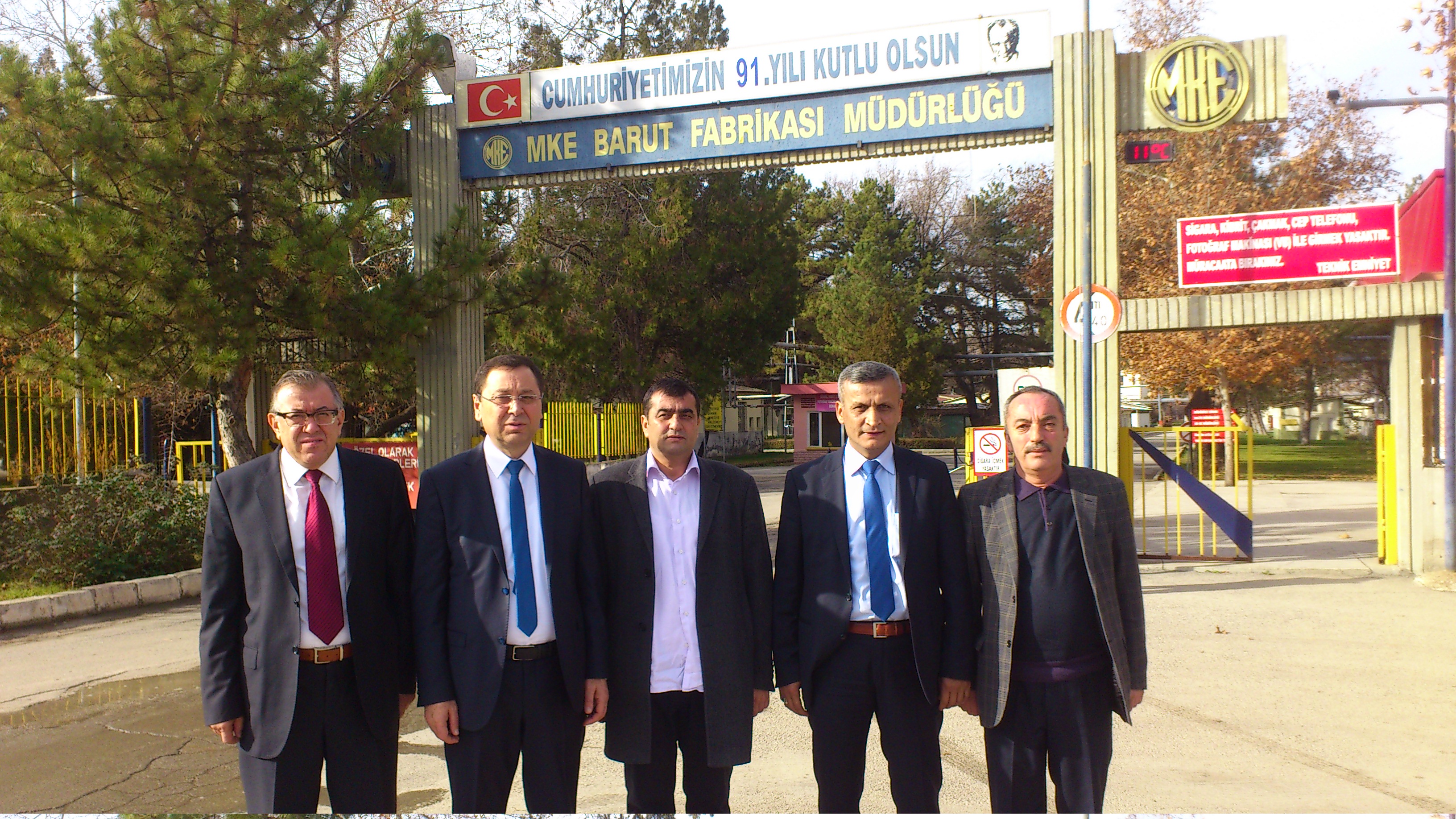 Öztaşkın  Duyarsız Patlayıcı Üretim ve Dolum Tesisi’nin Açılışın Törenine Katıldı