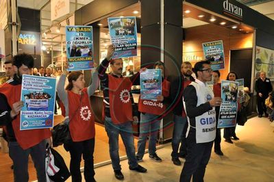 EDT EXPO’da Divan Turizm işçilerine saldırı