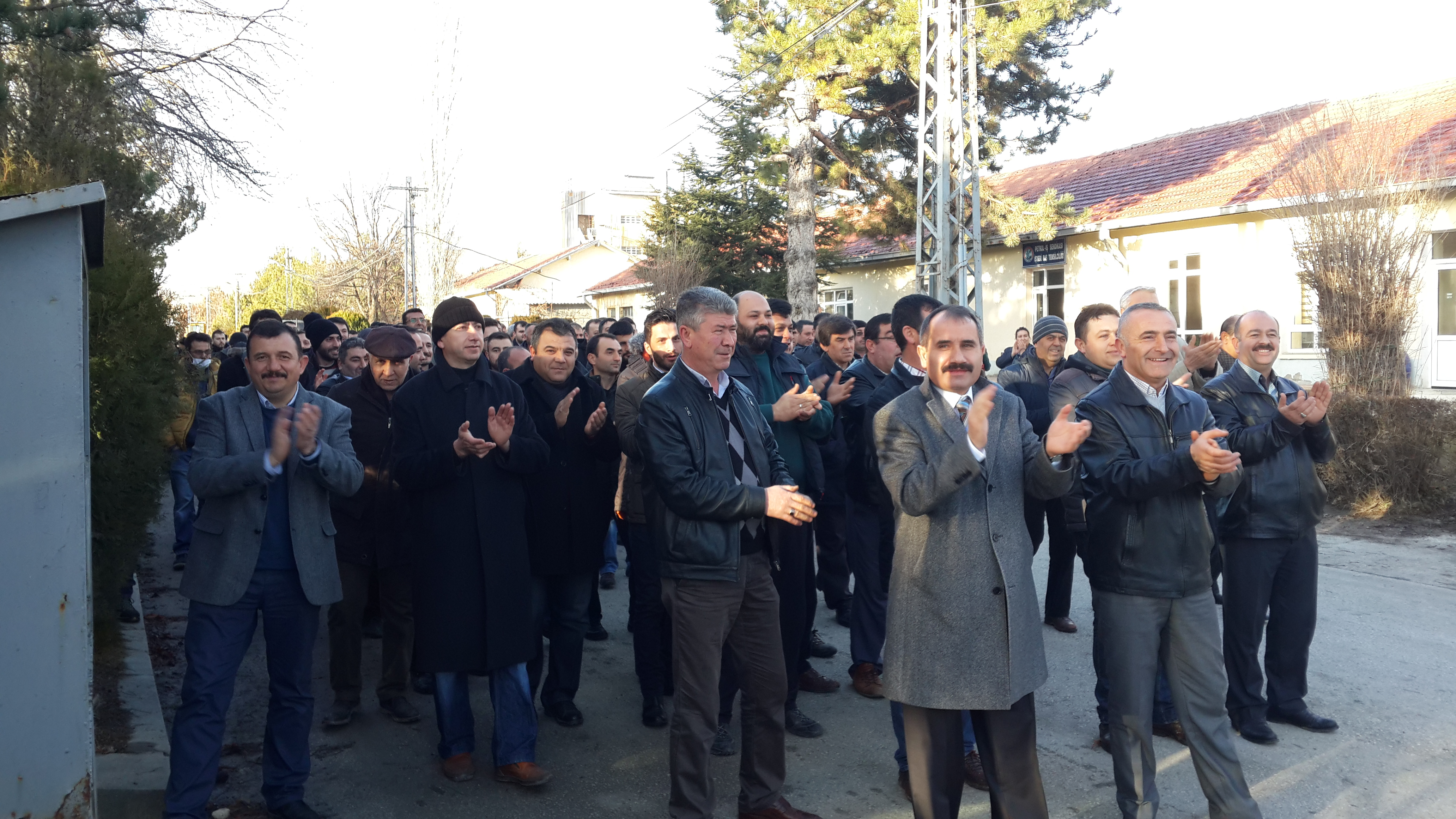 MKE’de Çalışan Üyelerimizin Eylemleri Sürüyor