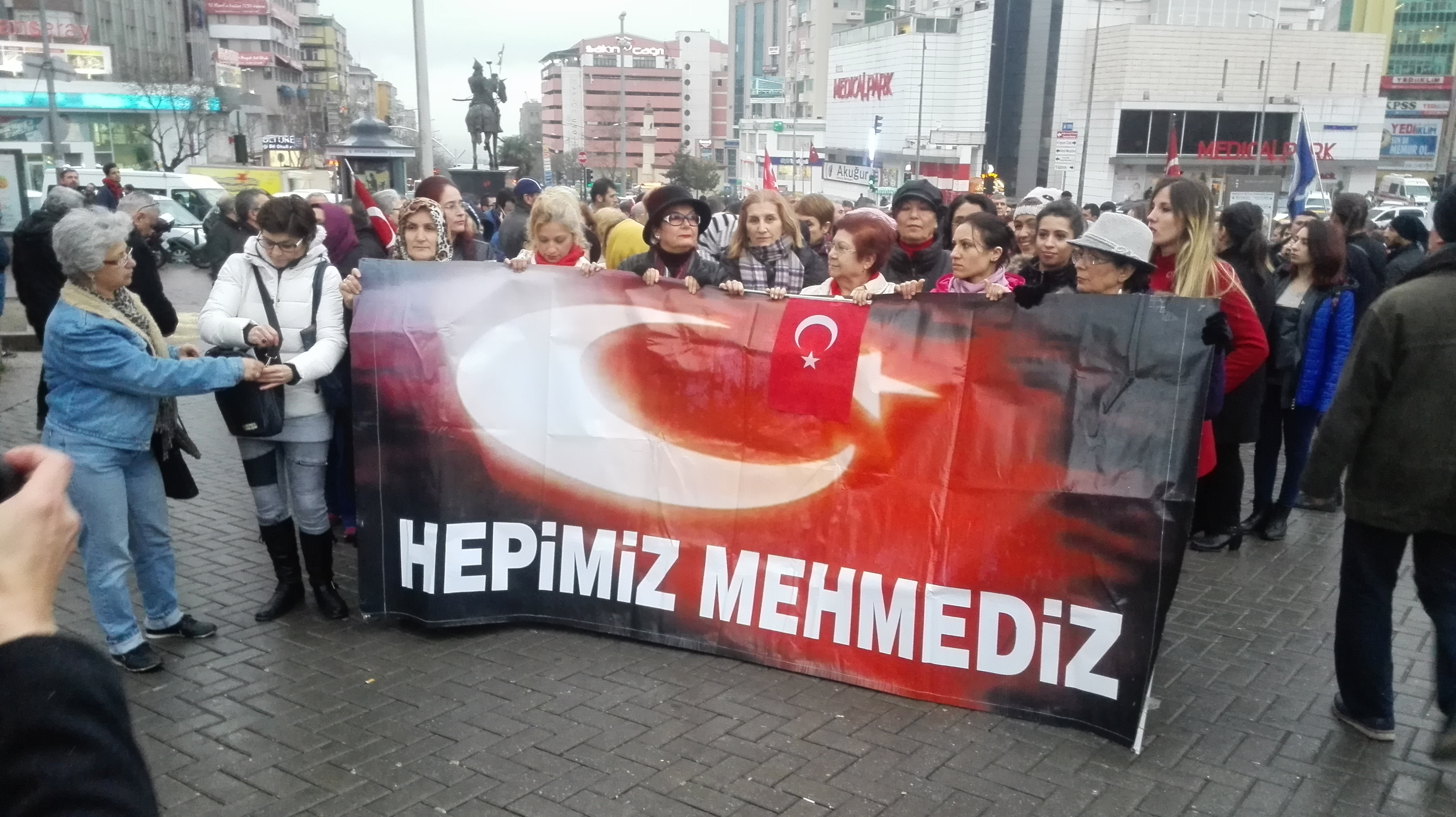 Bursa Şubemizden Teröre Tepki Yürüyüşü