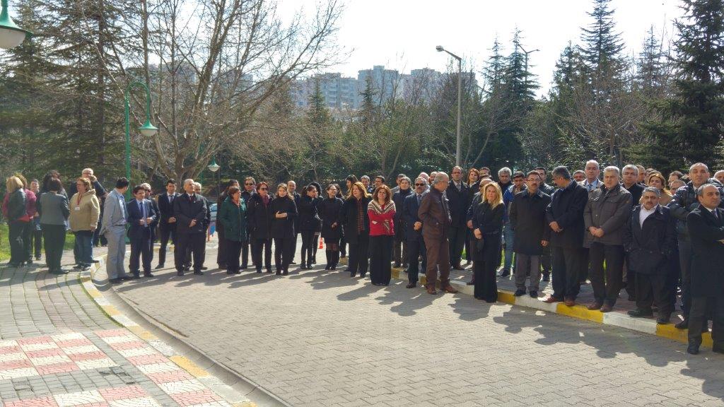 Ankara Botaş Genel Müdürlüğü’nde 18 Mart Anma Töreni