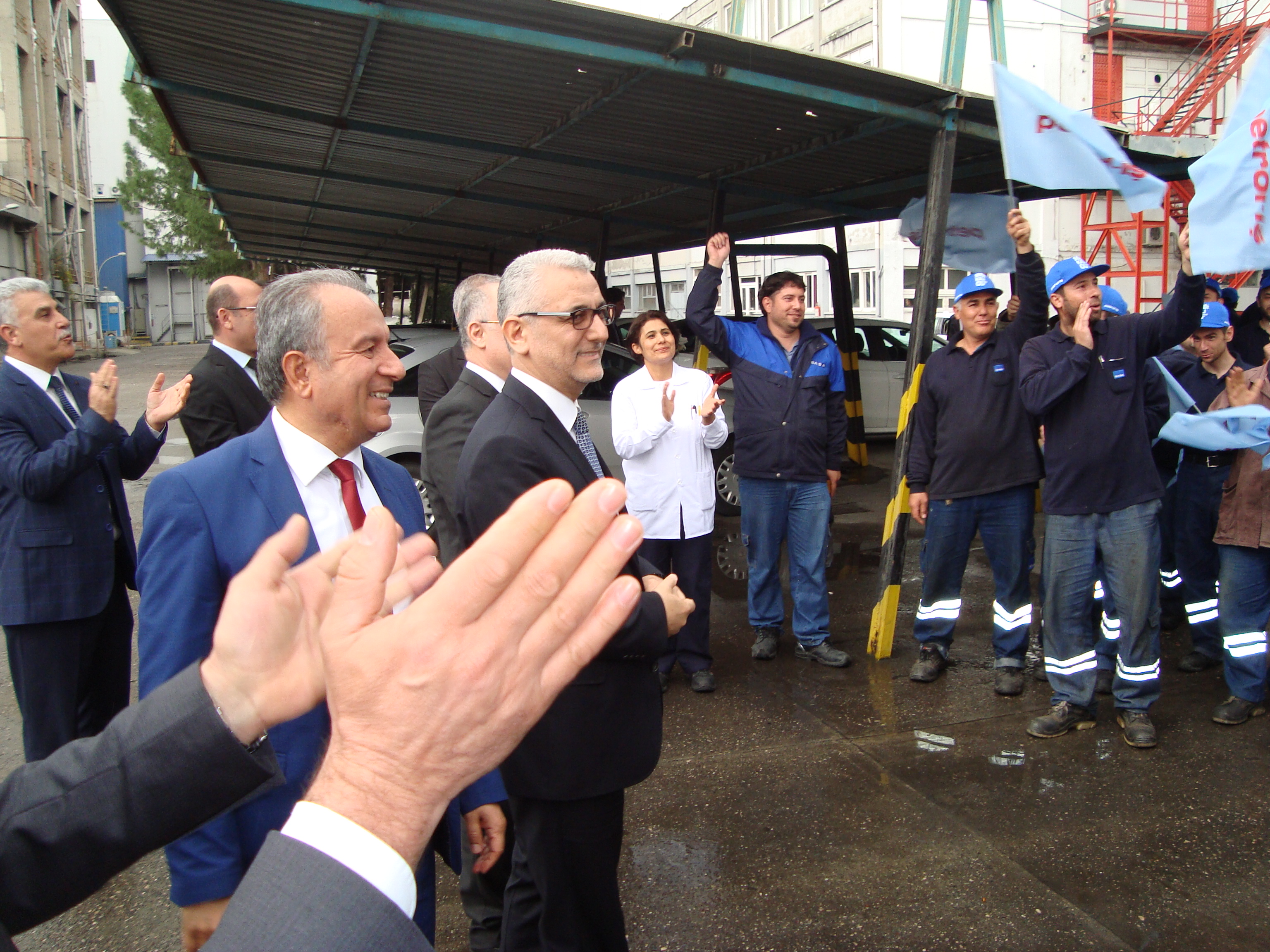 Genel Başkanımız Ali Ufuk Yaşar ve Genel Sekreterimiz Ahmet Kabaca’nın SASA ve İNDORAMA İşyerleri Ziyareti