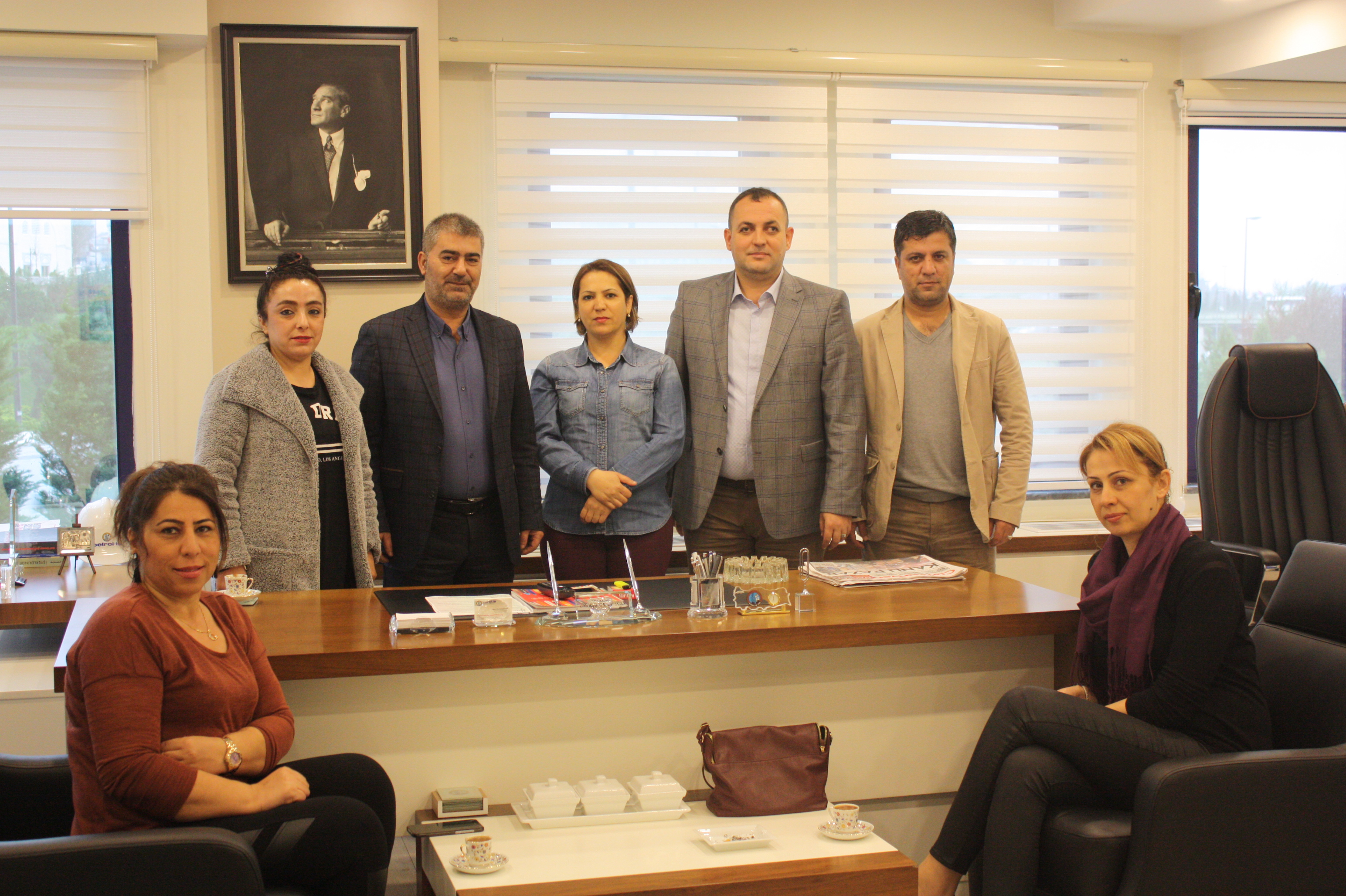 Genel Örgütlenme Ve Eğitim Sekreterimiz Mustafa Mesut Tekik’e Ziyaret