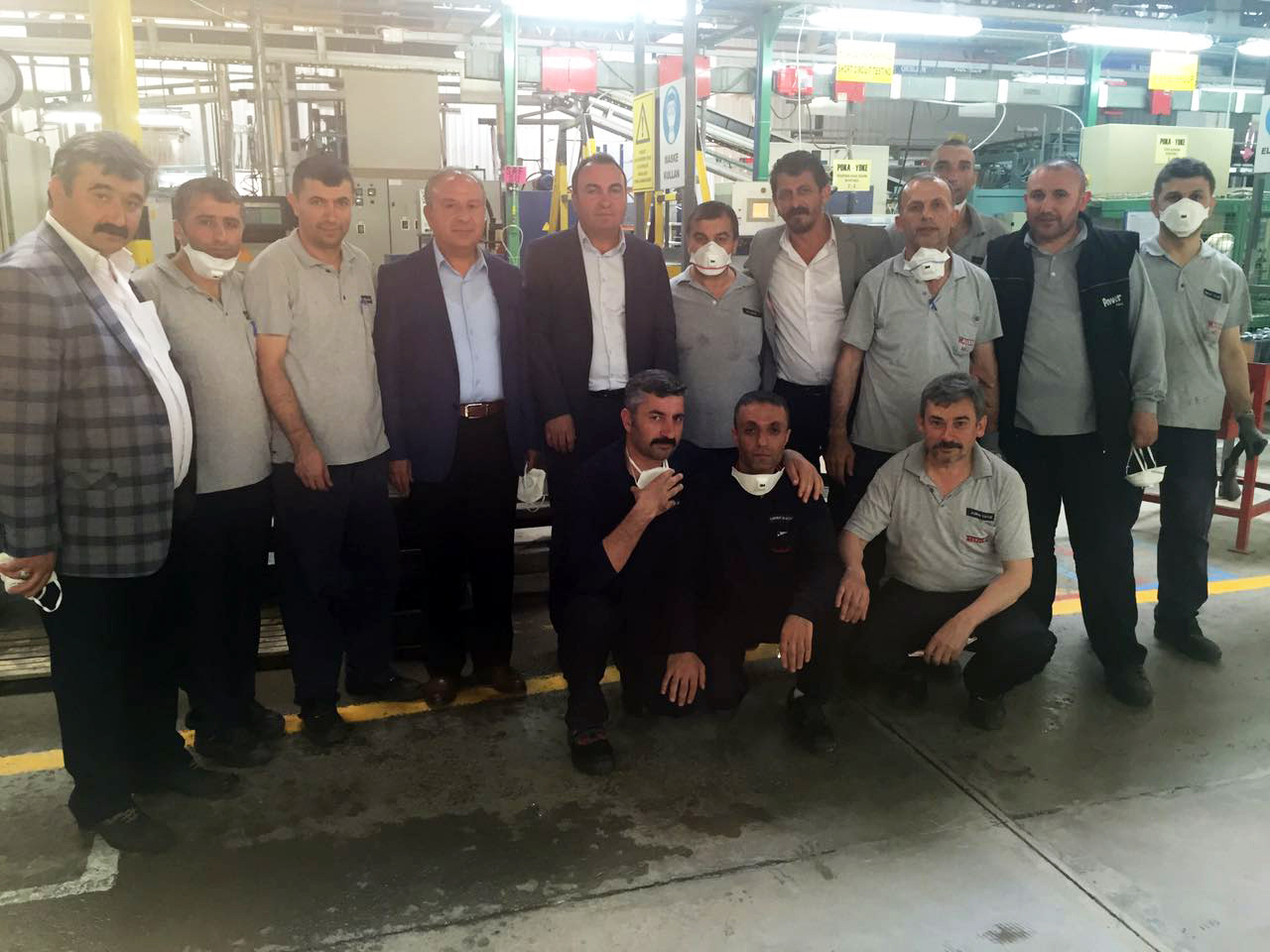 Mutlu Akü’de Çalışan Üyelerimizi Ziyaret