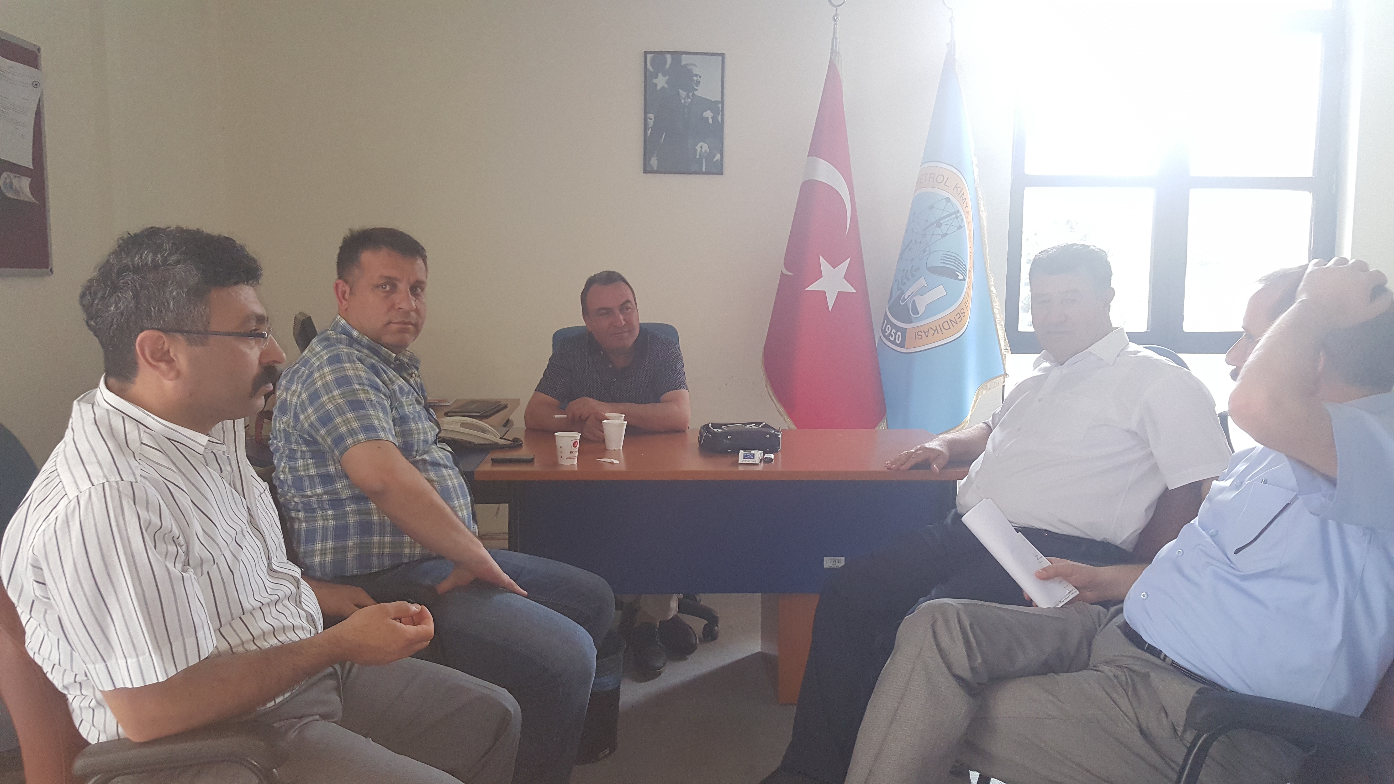 Genel Mali Sekreterimiz Turgut Düşova’dan Ziyaret