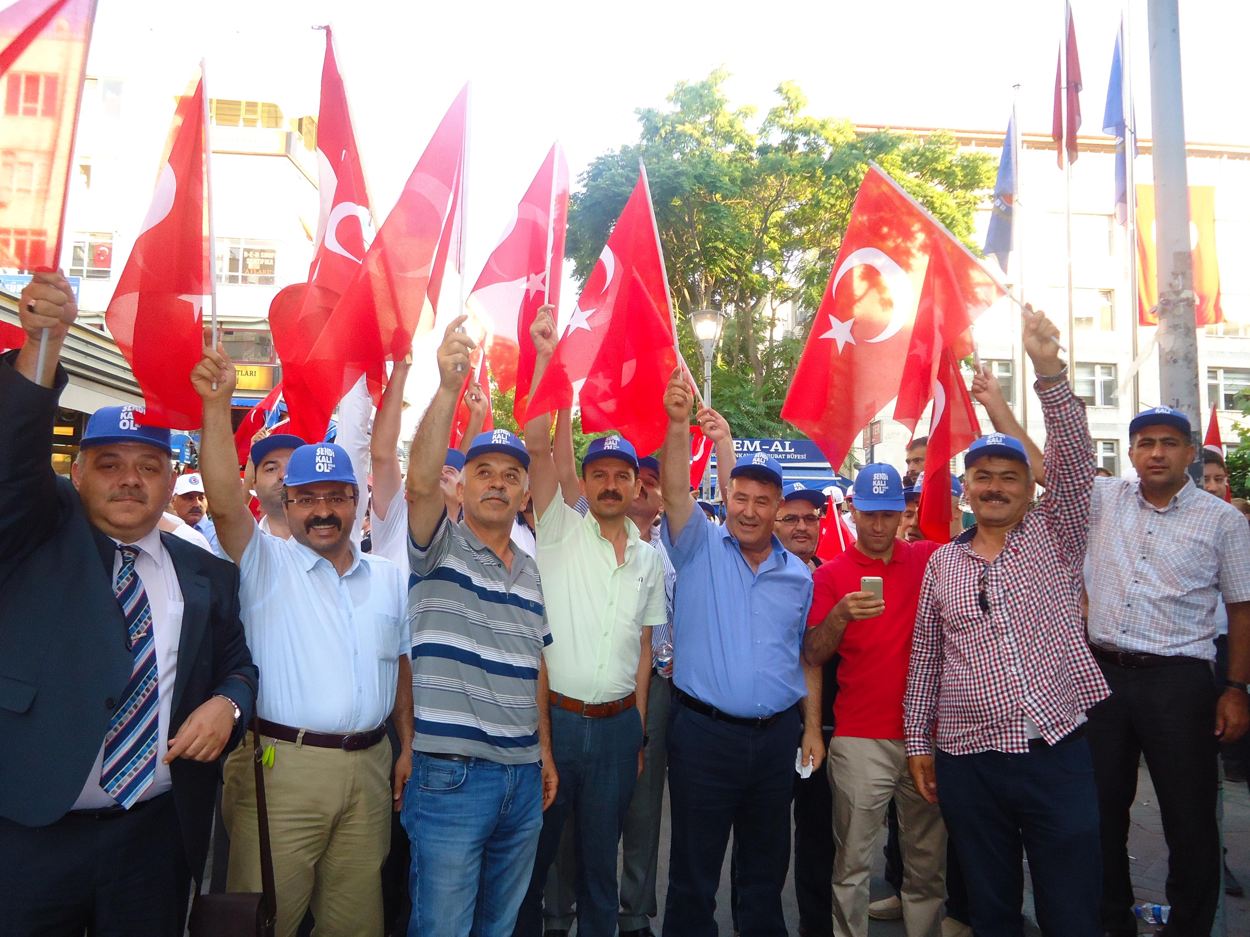 Ankara Şubemizden Darbe Girişimine Protesto