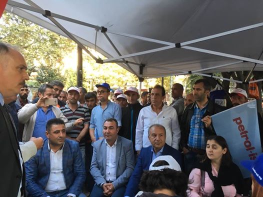 Merkez Yöneticilerimizden Dayanışma Ziyareti