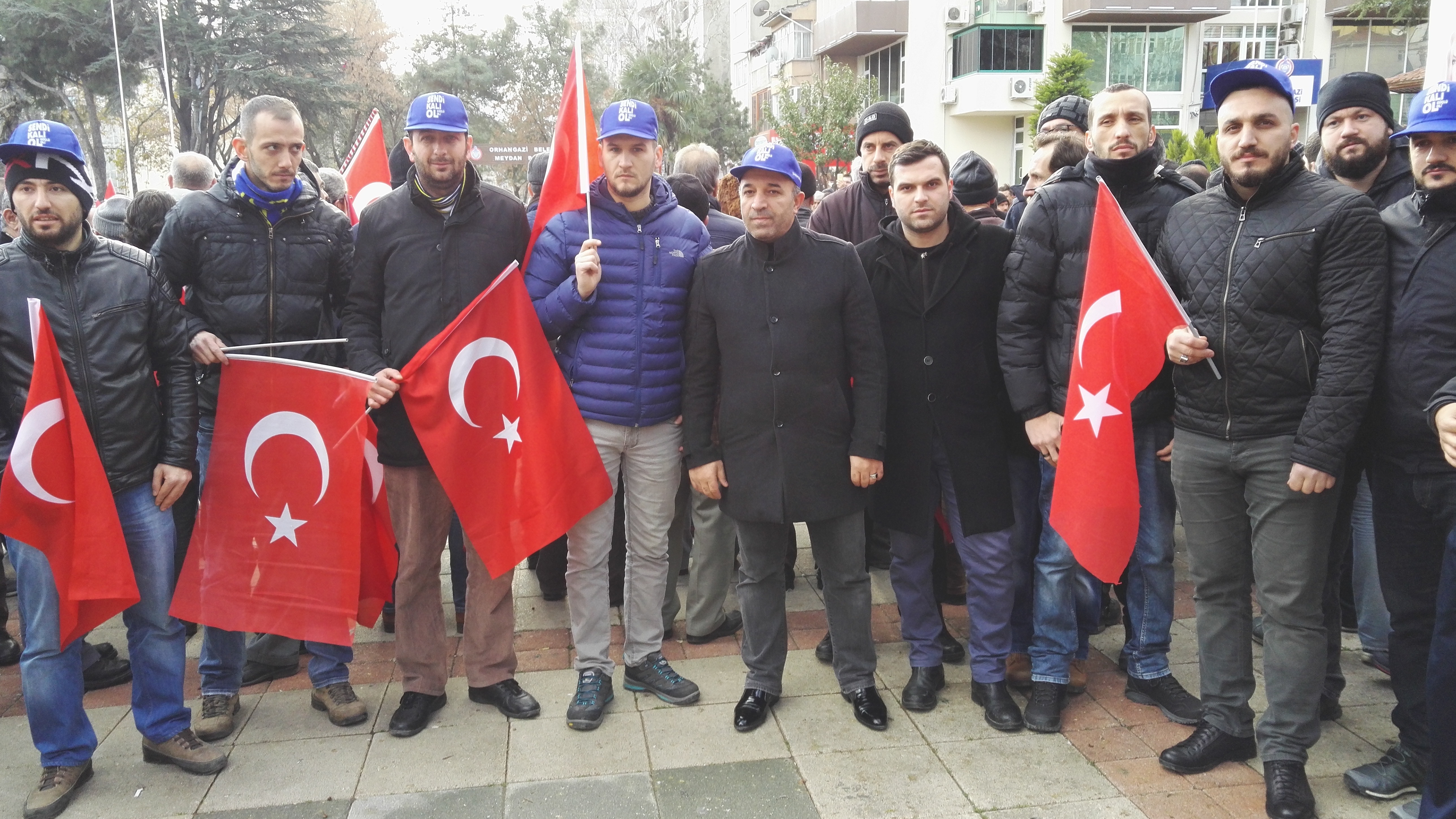 Bursa’da Terör Saldırıları Yürüyüş ile Protesto edildi!