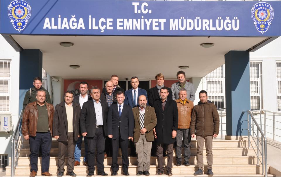 Aliağa İlçe Emniyet Müdürlüğü’ne Ziyaret