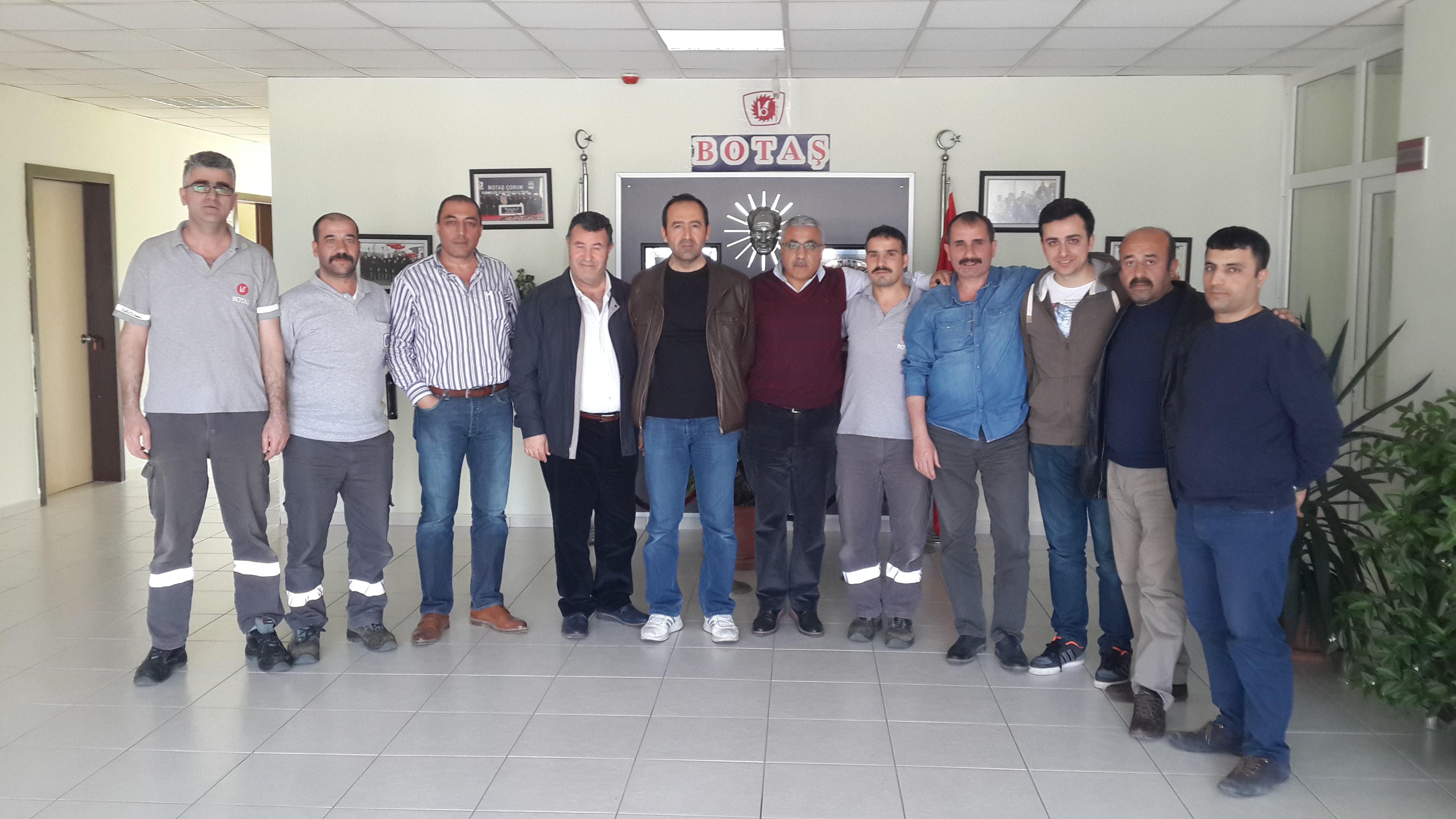 Ankara Şubemizden  BOTAŞ İşyeri Ziyareti