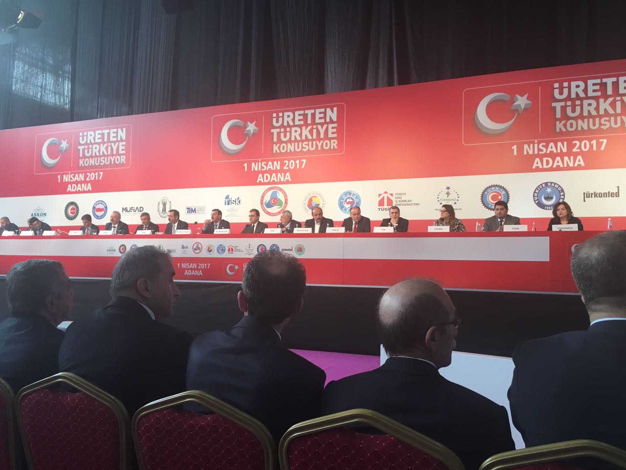 “Üreten Türkiye Konuşuyor” Toplantılarının İkincisi Adana’da Gerçekleşti