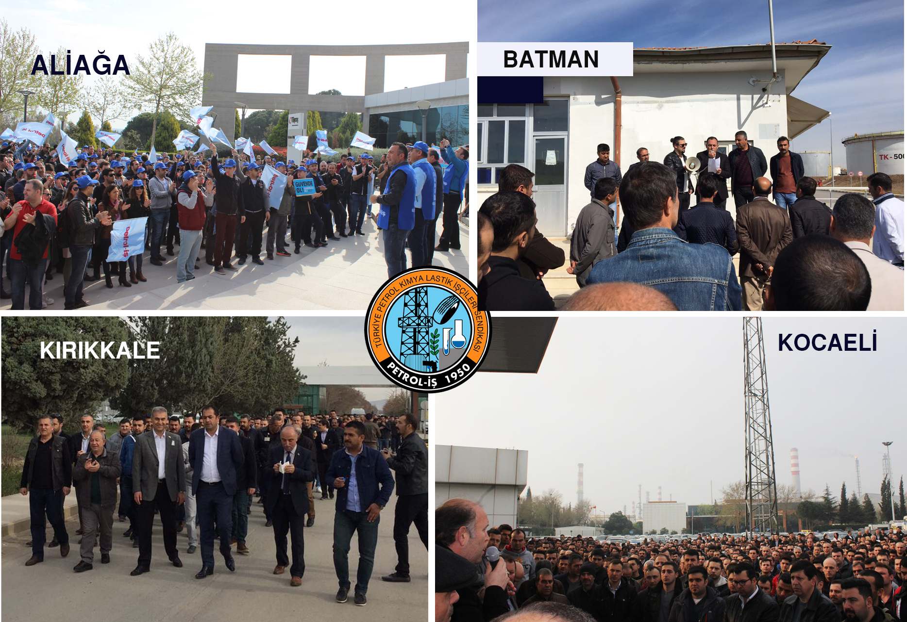 Tüpraş’ta İş Bırakma Eylemi