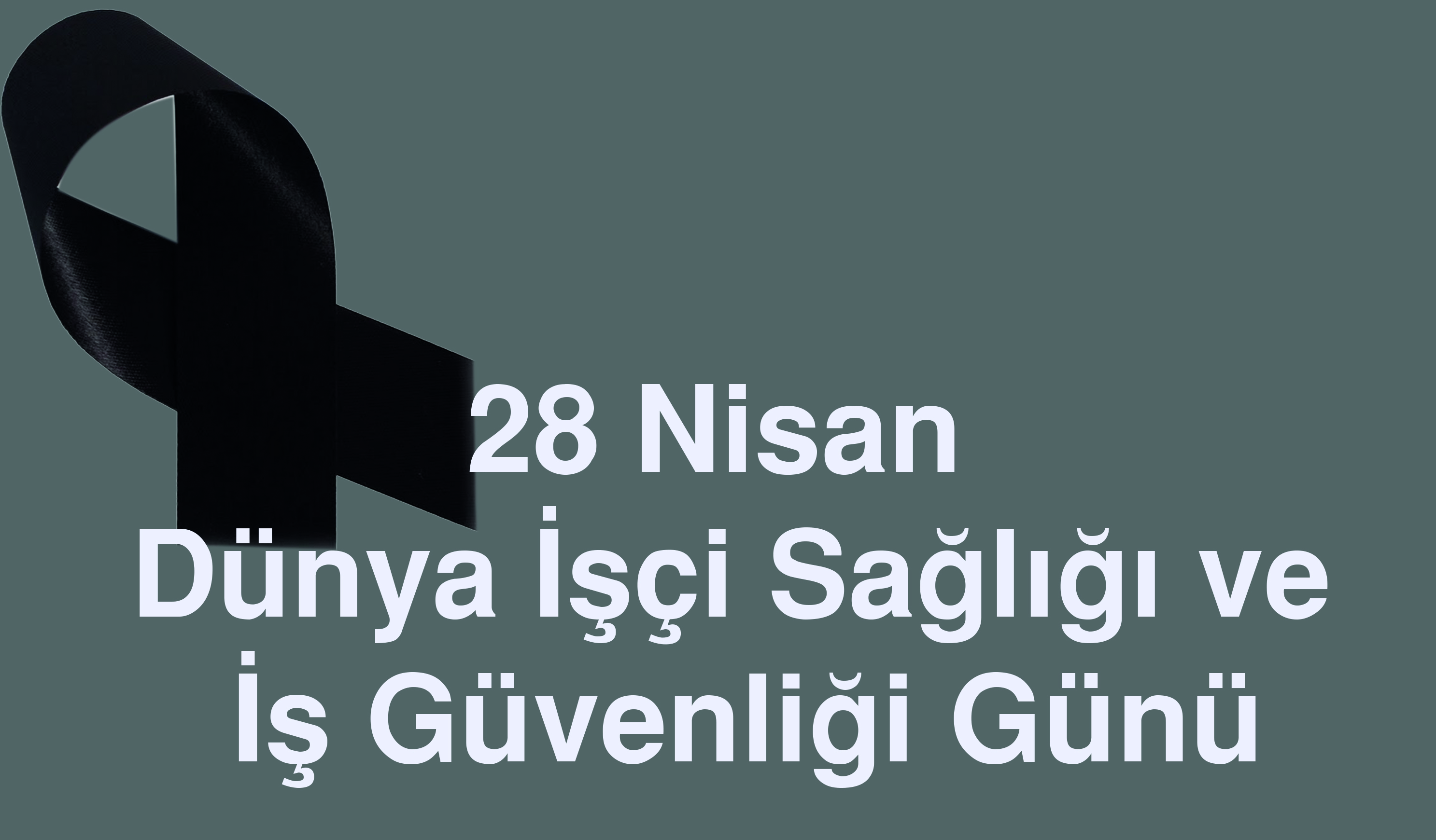 28 Nisan Dünya İşçi Sağlığı ve İş Güvenliği Günü