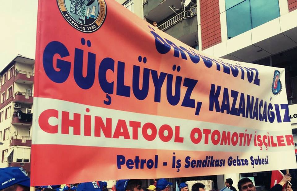 Gebze Şubemiz Yeni Örgütlediği Chinatool İşyerinde