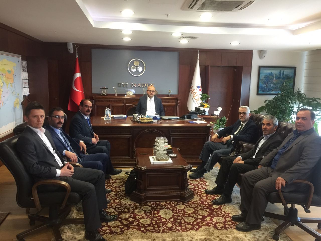 Genel Başkanımızdan ETİ Maden Genel Müdürlüğü’ne Hayırlı Olsun Ziyareti