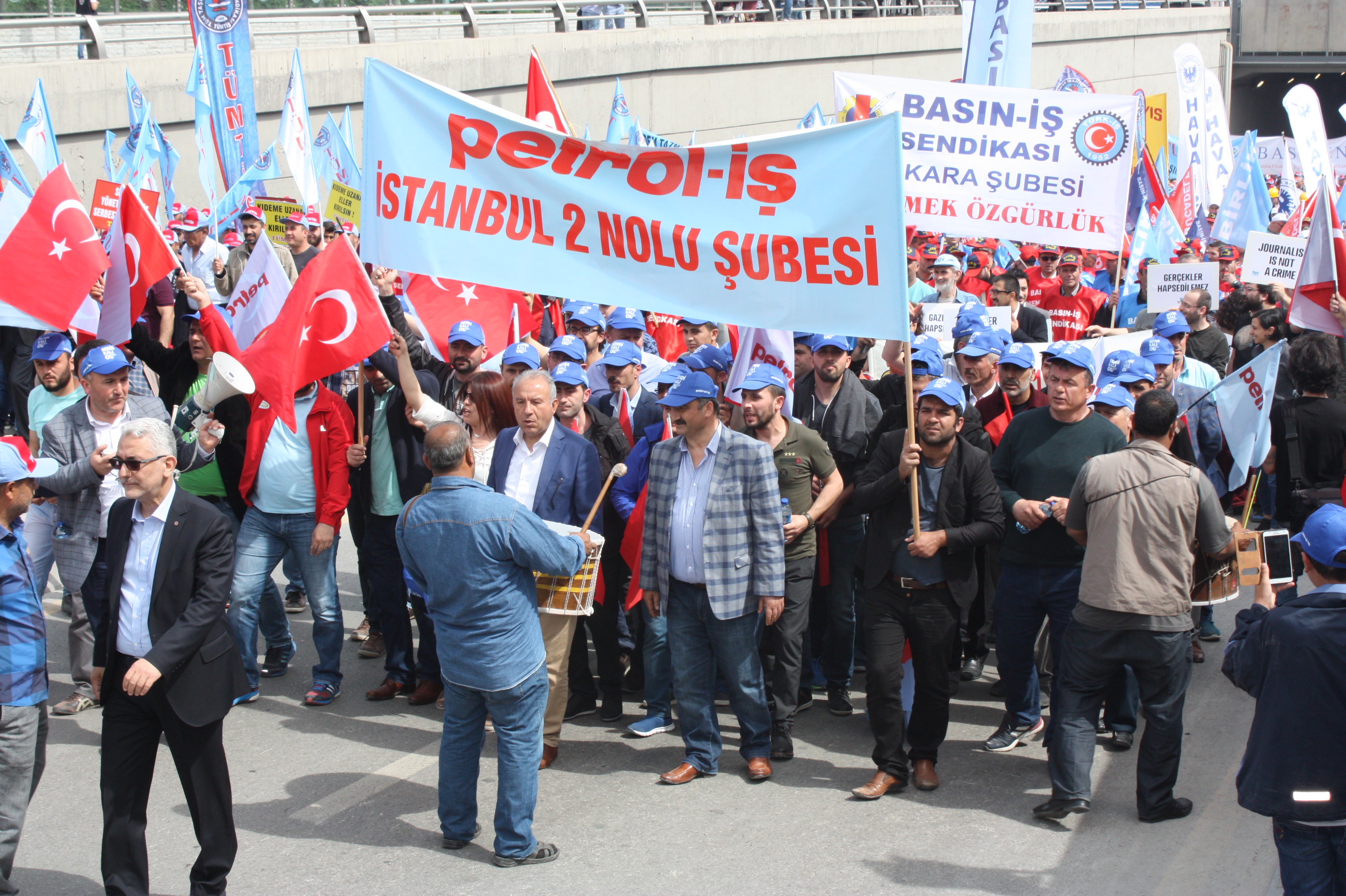 İstanbul 2 Nolu Şubemiz 1 Mayıs’ta Ankara’daydı